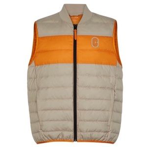 SOLD:NWT Coach Mens Packable Lightweight Down Puffer Vest in Stone